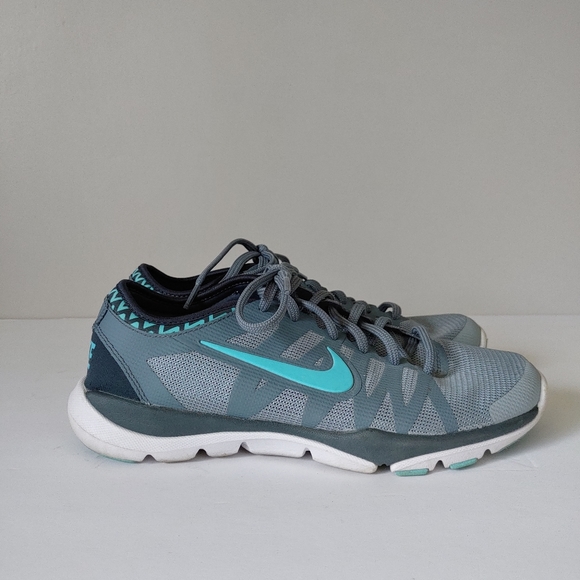 Nike Flex Supreme TR 3 Training Shoe Size 8.5 Blue Grey - Picture 4 of 12
